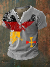 Deutschland bedrucktes Kurzarm-T-Shirt für Männer zartstils